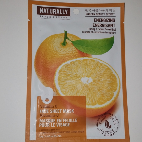 Naturally Upper Canada Single Use Face Sheet Masks - Avocado - Picture 6 of 11